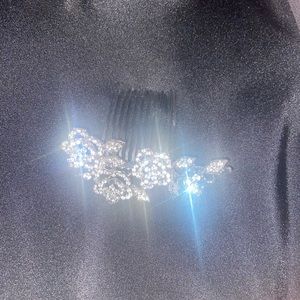 Dressy crystal Hair comb